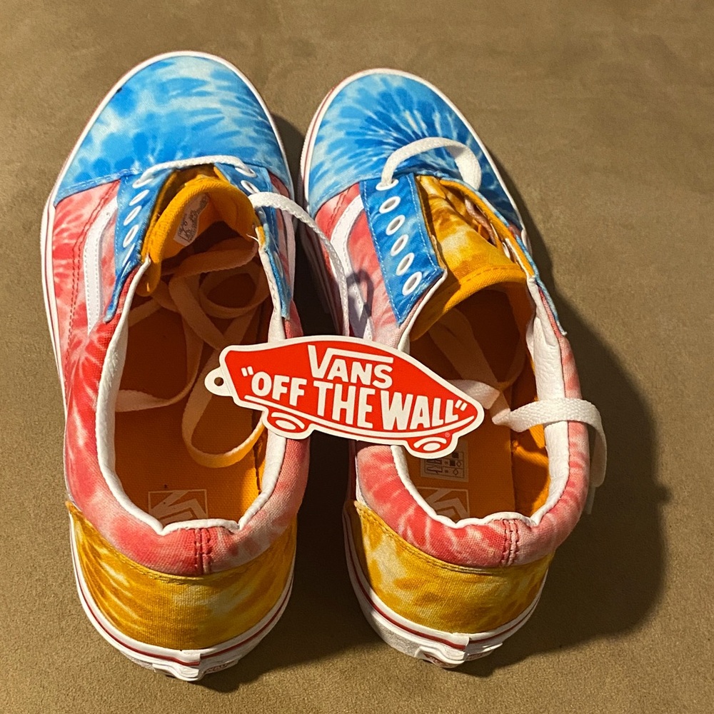 Vans Multicolor Tie-Dye Sneakers